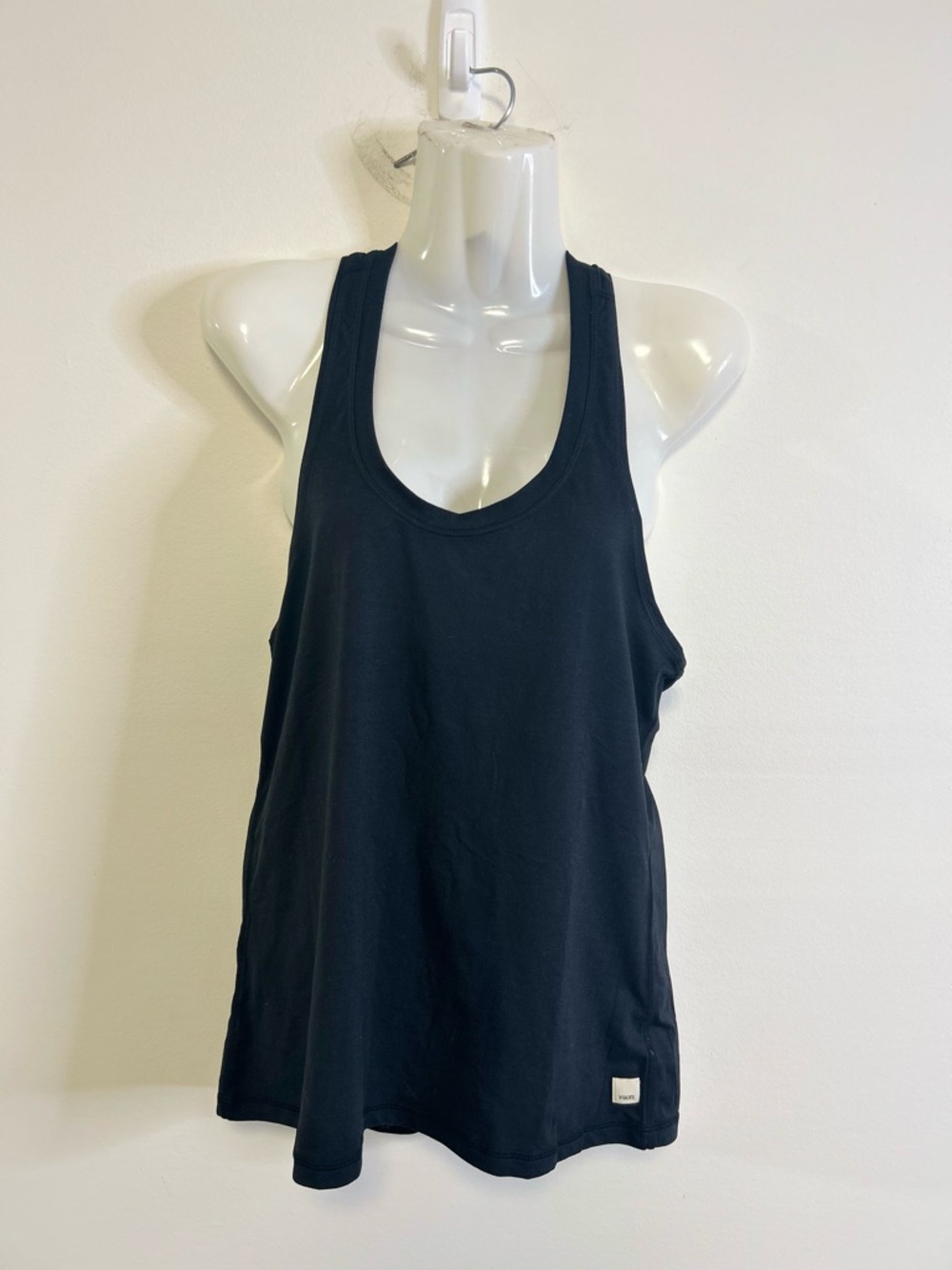 Vuori Cove Club Racerback Black Tank Top